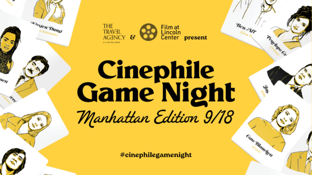 NYFF62 Cinephile Game Nights at The Travel Agency: A Cannabis Store